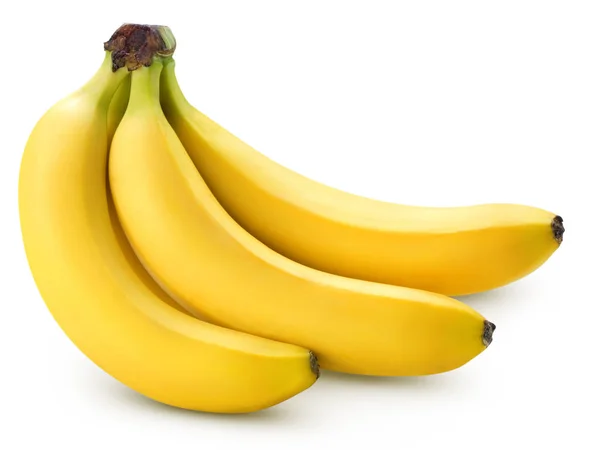 Bananas isolated on white — Stock Photo, Image