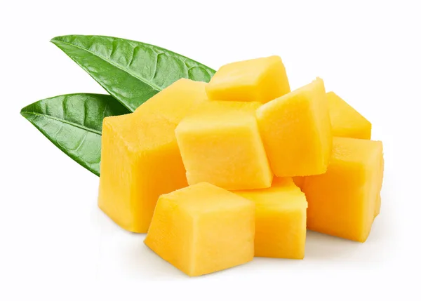 Mango maturo isolato — Foto Stock