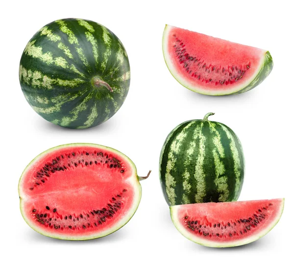 Watermelon fruits collection — Stock Photo, Image
