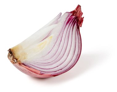 Beyaz üzerinde soğan izole