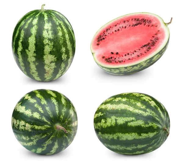 Watermelon fruits collection — Stock Photo, Image