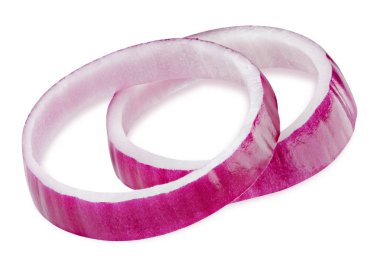 Beyaz üzerinde soğan izole