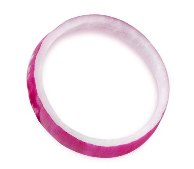 Beyaz üzerinde soğan izole