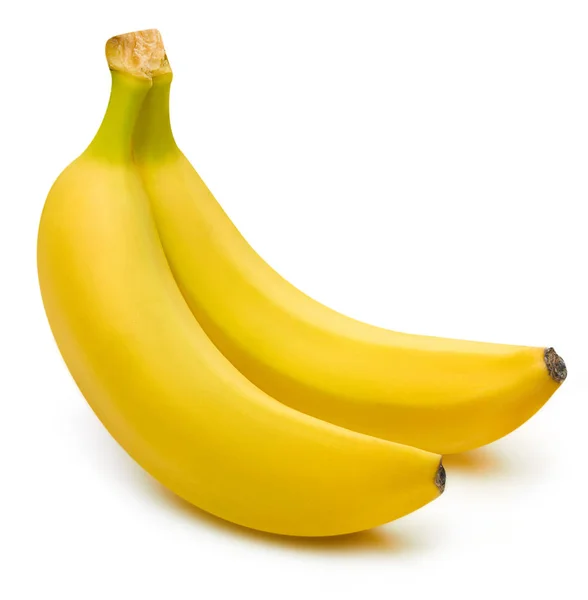 Bananenbündel isoliert — Stockfoto