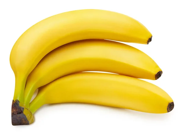 Μάτσο μπανάνες απομονωμένες — Φωτογραφία Αρχείου