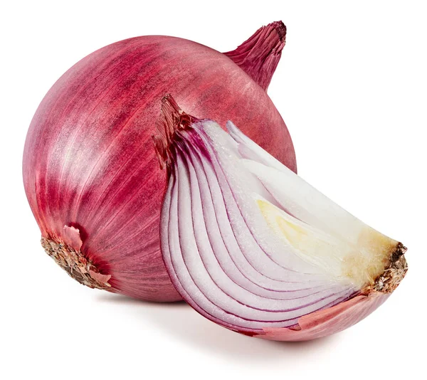 Beyaz üzerinde soğan izole