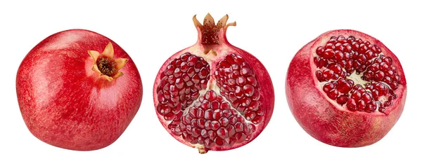 Pomegranate fruit isolated — Stock Photo, Image