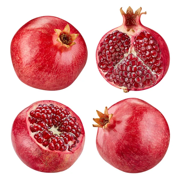 Granatäpple frukt isolerade — Stockfoto