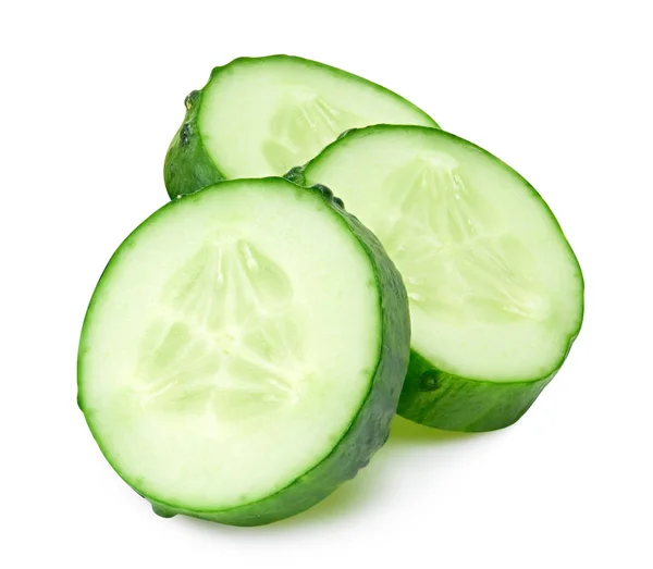 Cucumber collection isolated — Stock Photo, Image