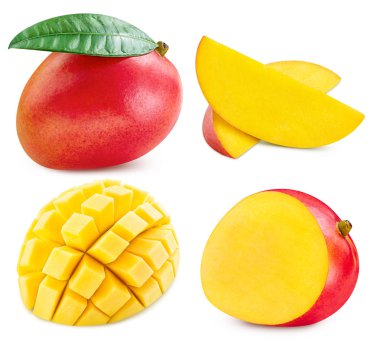 Mango koleksiyonu izole kırpma yolu