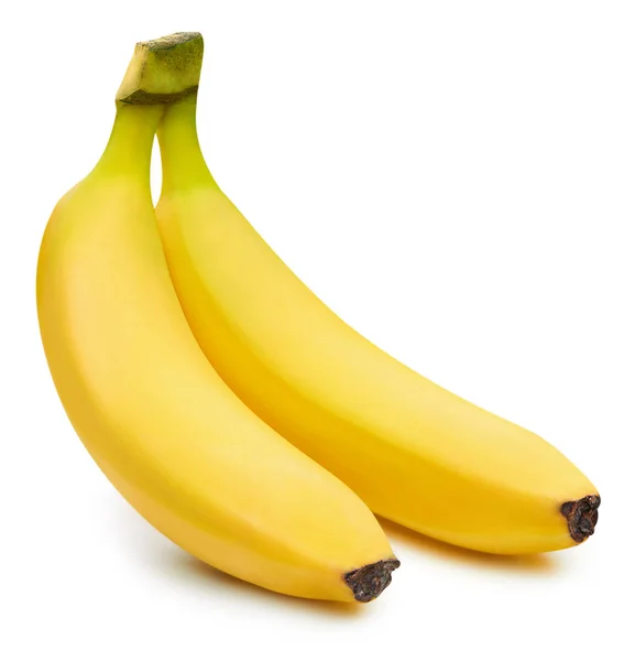 Csomó banán elszigetelt — Stock Fotó
