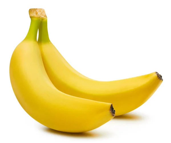 Bananenbündel isoliert — Stockfoto