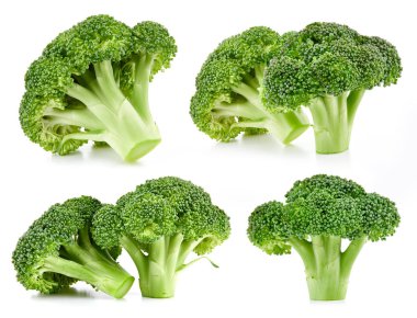 çiğ brokoli izole