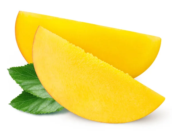 Na białym tle owoc mango — Zdjęcie stockowe