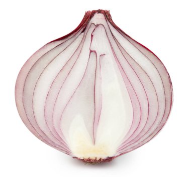 Beyaz üzerinde soğan izole