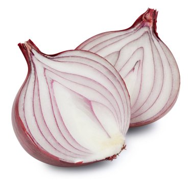 Beyaz üzerinde soğan izole