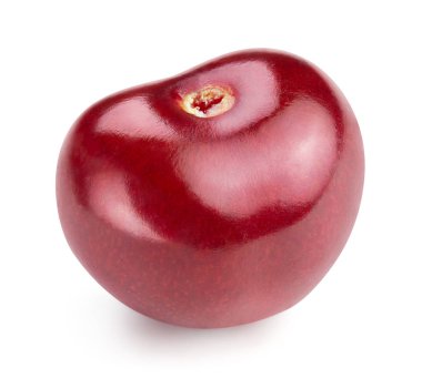 kiraz beyaz üzerine izole