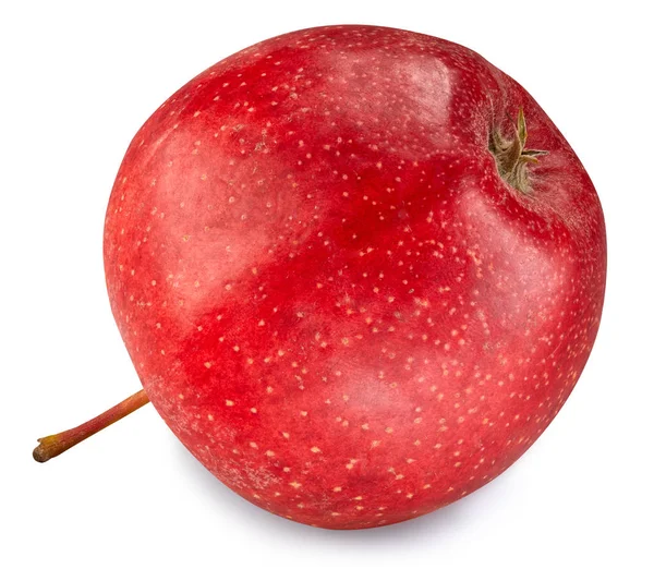 Manzana roja aislada sobre blanco — Foto de Stock