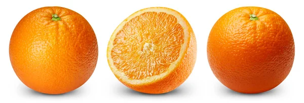 Frutos de laranja isolados — Fotografia de Stock
