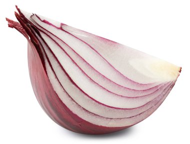 Beyaz üzerinde soğan izole