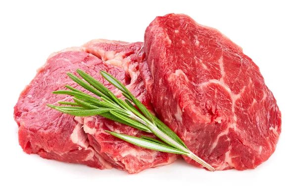 Čerstvé syrové hovězí maso — Stock fotografie