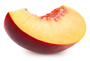 Şeftali meyve izole