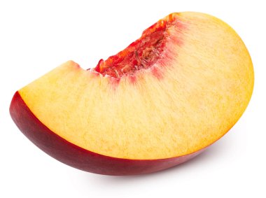 Şeftali meyve izole