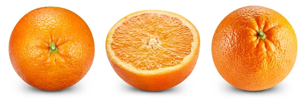 Oranje vruchten geïsoleerd — Stockfoto