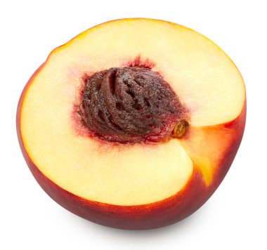 Şeftali meyve izole