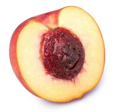 Şeftali meyve izole