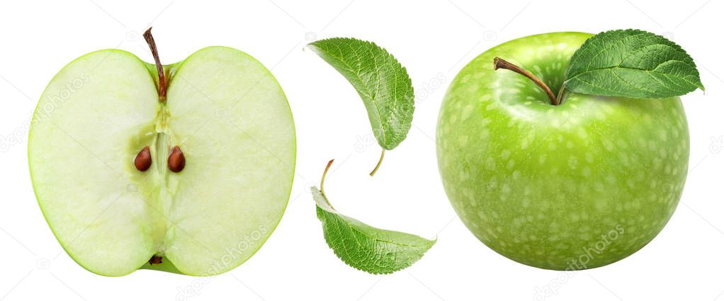 Apple isolated on white