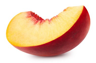 Şeftali meyve izole