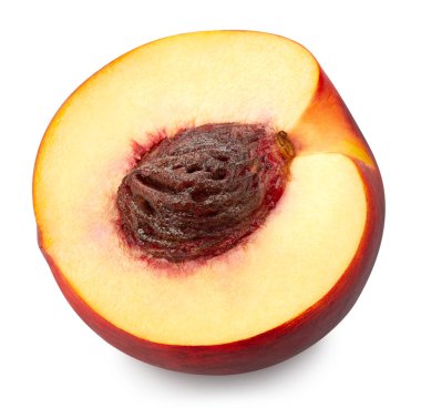 Şeftali meyve izole