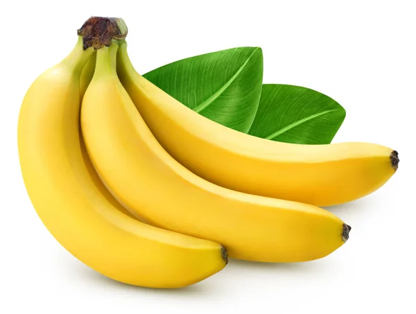 Bando de bananas isoladas — Fotografia de Stock