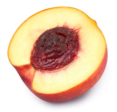 Şeftali meyve izole