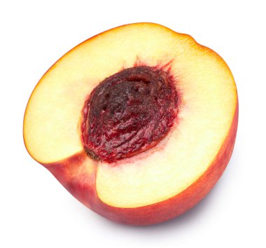 Şeftali meyve izole