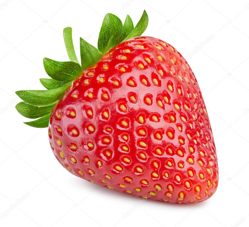 Strawberry isolated on white