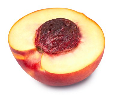 Şeftali meyve izole