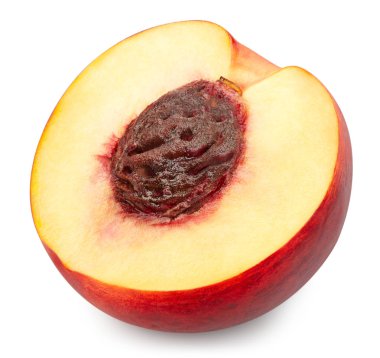 Şeftali meyve izole