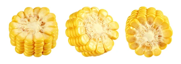 Corn Clipping Path isolé sur fond blanc — Photo
