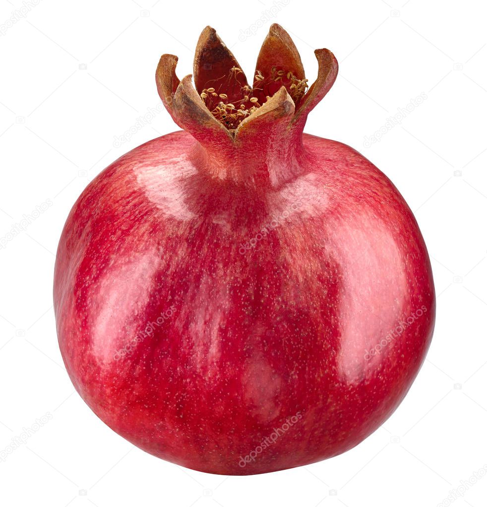Pomegranate isolated Clipping Path