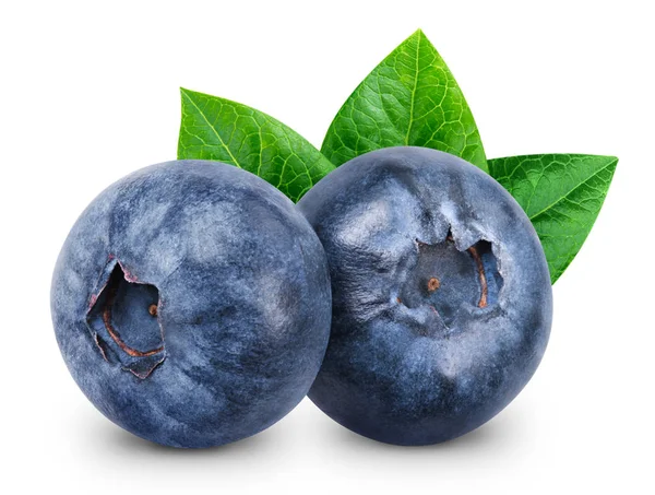 Blueberry isolado Clipping Path — Fotografia de Stock