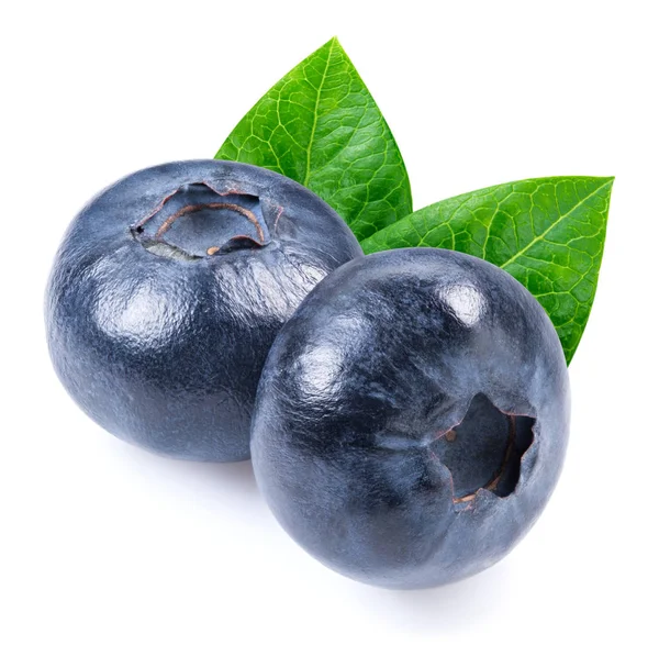 Blueberry isolado Clipping Path — Fotografia de Stock