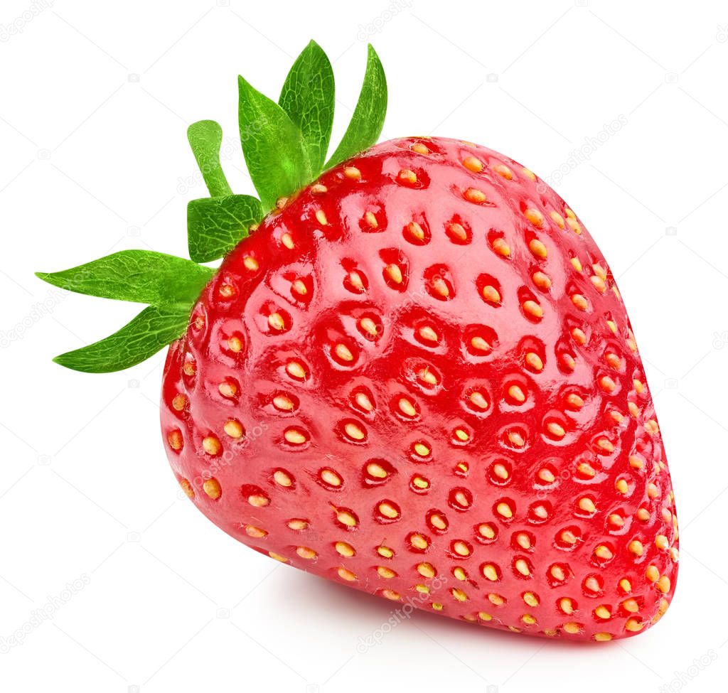 Strawberry isolated on white