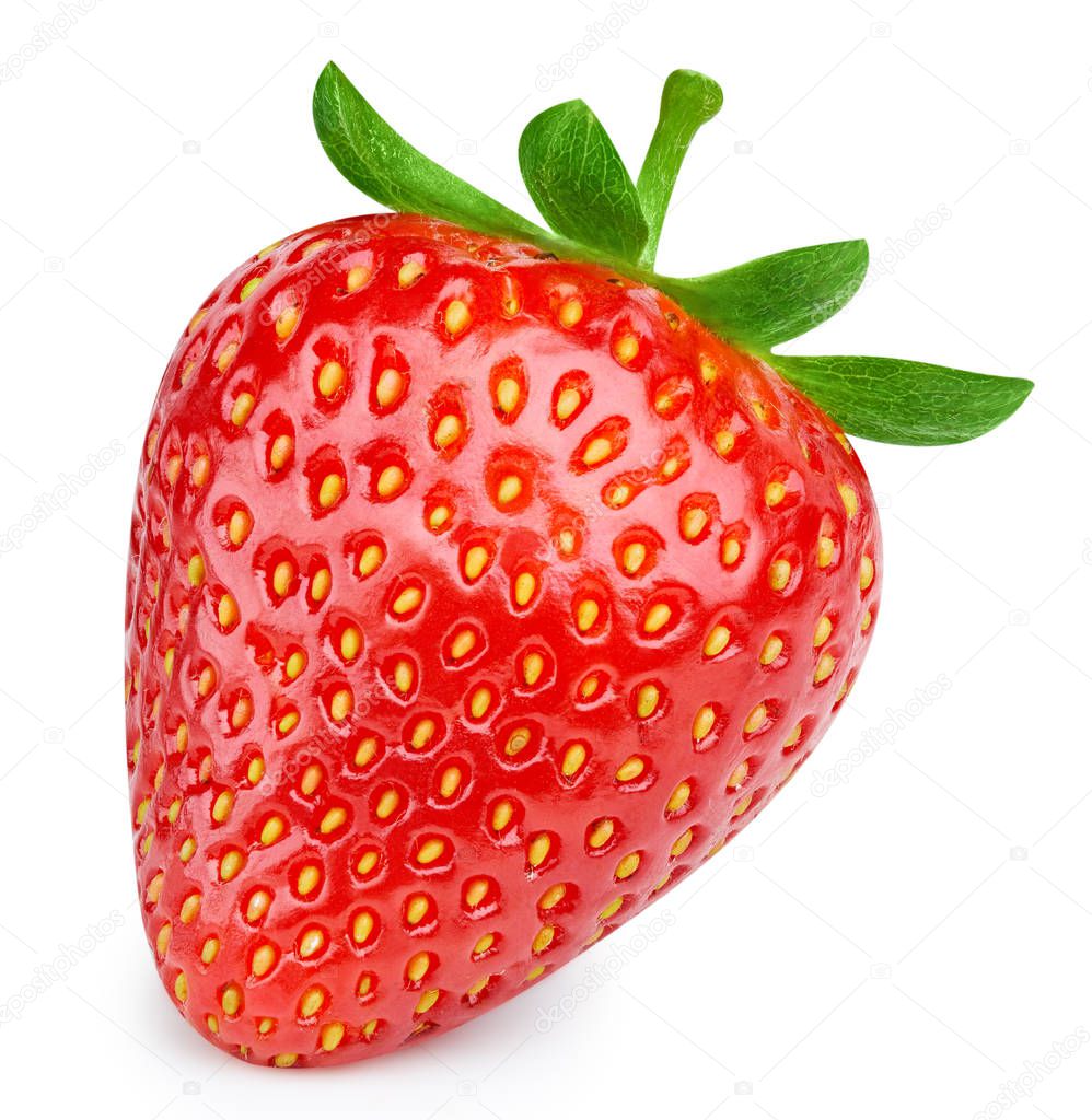 Strawberry isolated on white