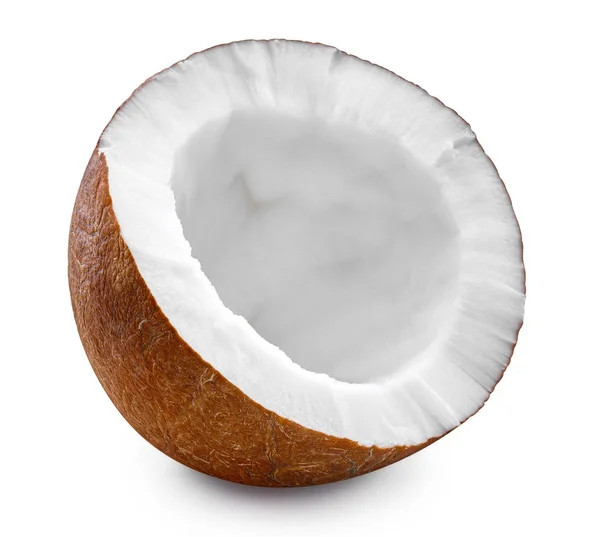 Coconut isolé Clipping Path — Photo