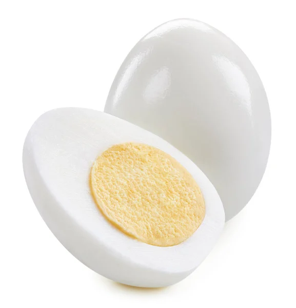 Beyaz izole yumurta ile — Stok fotoğraf