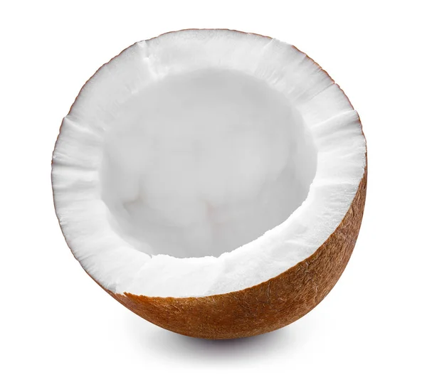 Coconut isolé Clipping Path — Photo