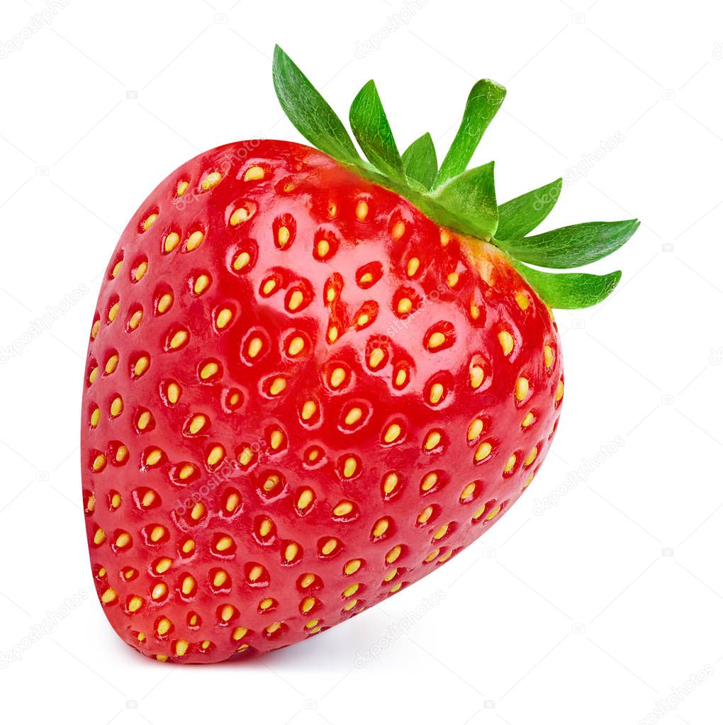 Strawberry isolated on white