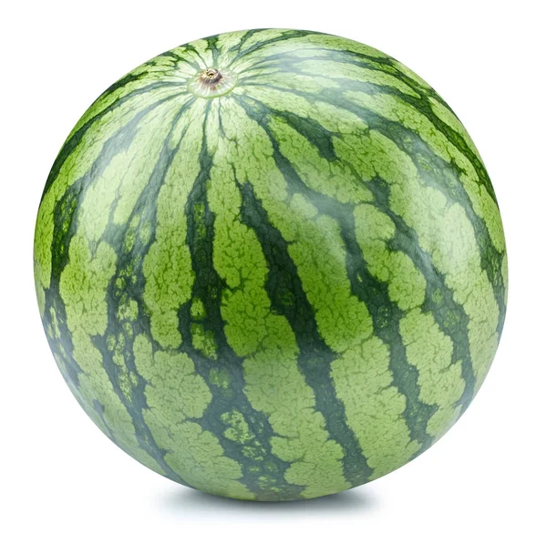 Watermelon isolado Clipping Path — Fotografia de Stock